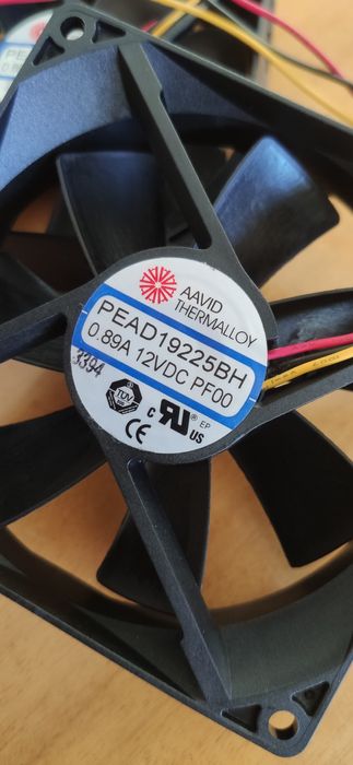 Ventoinhas Aavid Thermalloy PEAD19225BH PF00