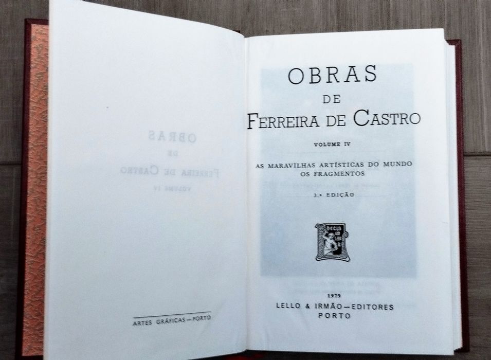 Obras Completas de Ferreira de Castro