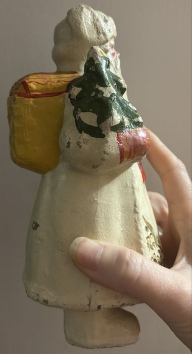 Игрушка ссср опилки  дед мороз