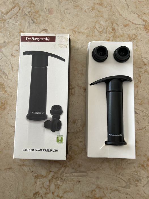 Bomba de vacuo manual para garrafas de vinho