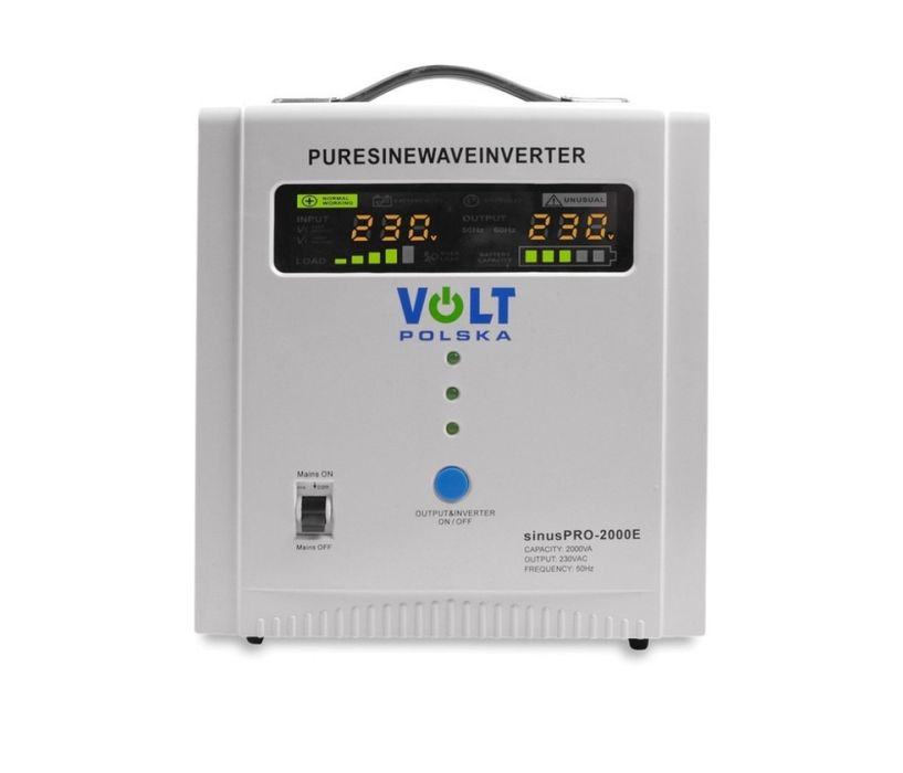 Источник бесперебойного питания Volt Polska Sinus PRO 2000E 12V 220V