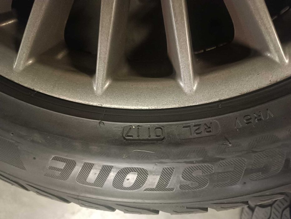 Felgi Aluminiowe 18" AUDI + Opony Zimowe Bridgestone Blizzak