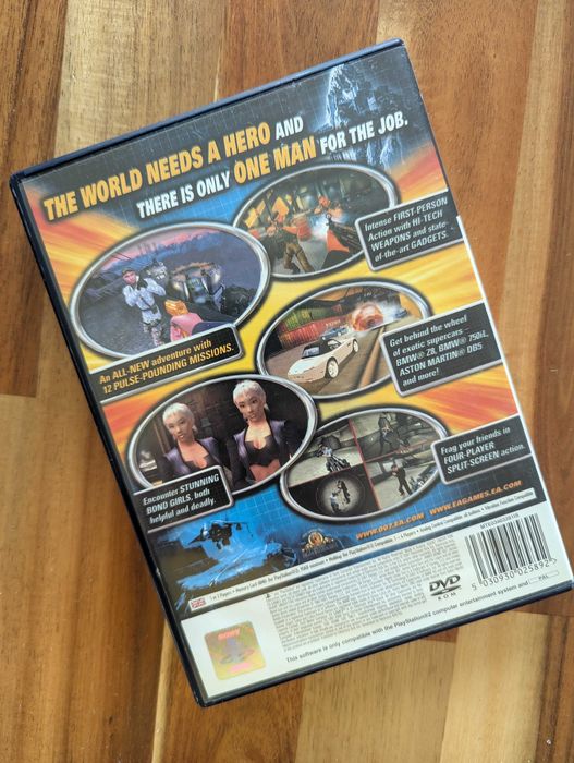007 Agent Under Fire James Bond PS2 Angielska Wersja PlayStation 2