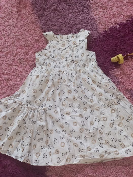 Літній сарафан і плаття для дівчинки, розмір 128