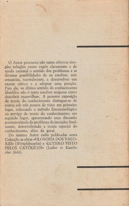 Teoria do Conhecimento