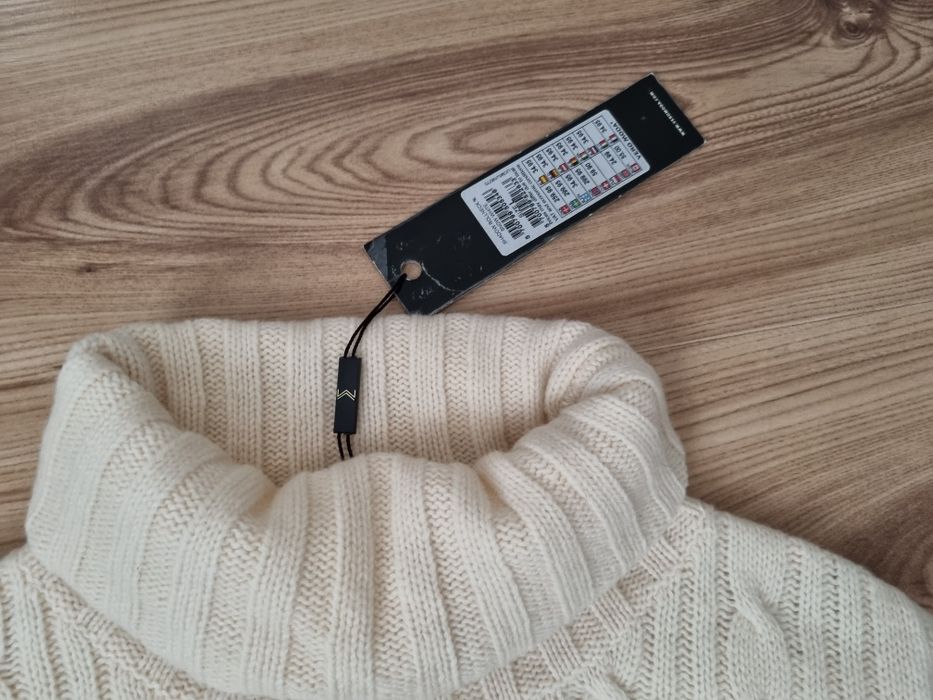 Sweter golf Vero Moda L 40 wełna nowy