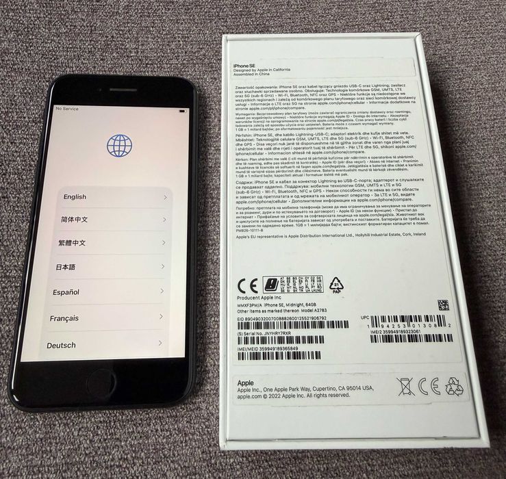 Telefon Iphone SE 3 Gen. (2023)
