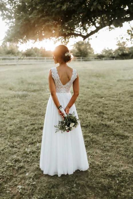 Suknia ślubna rozmiar 34/36 plus nowe bolerko