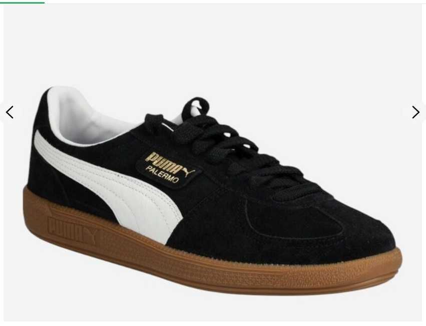 Мужские кросовки (кеды) низкие Puma Palermo 396463-10 45 Черные