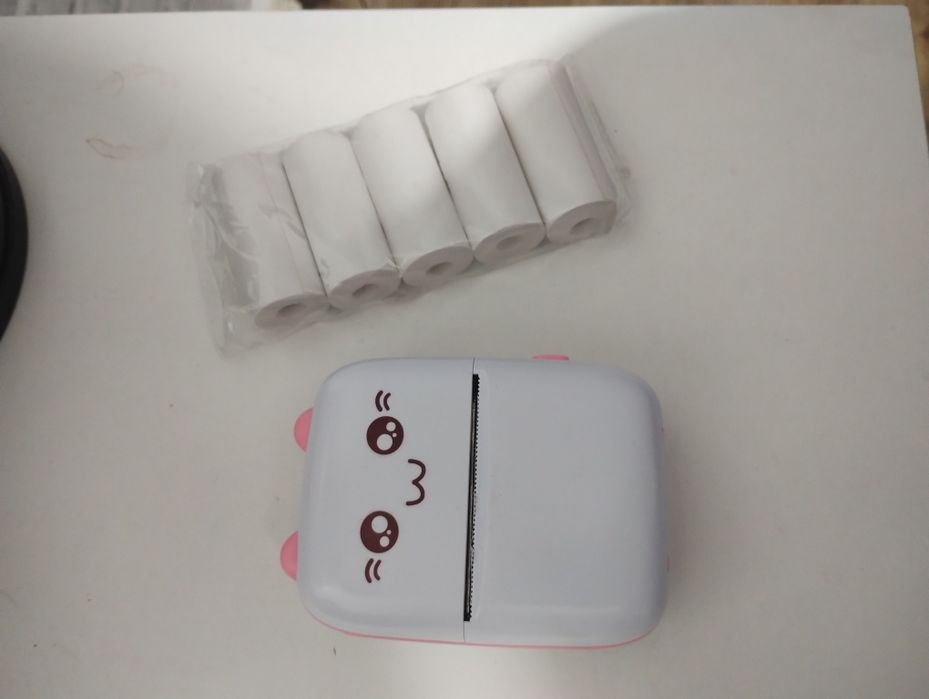 Mini drukarka termiczna przenośna