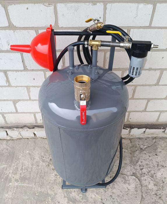 Пескоструйный аппарат 80л ( пескоструй )