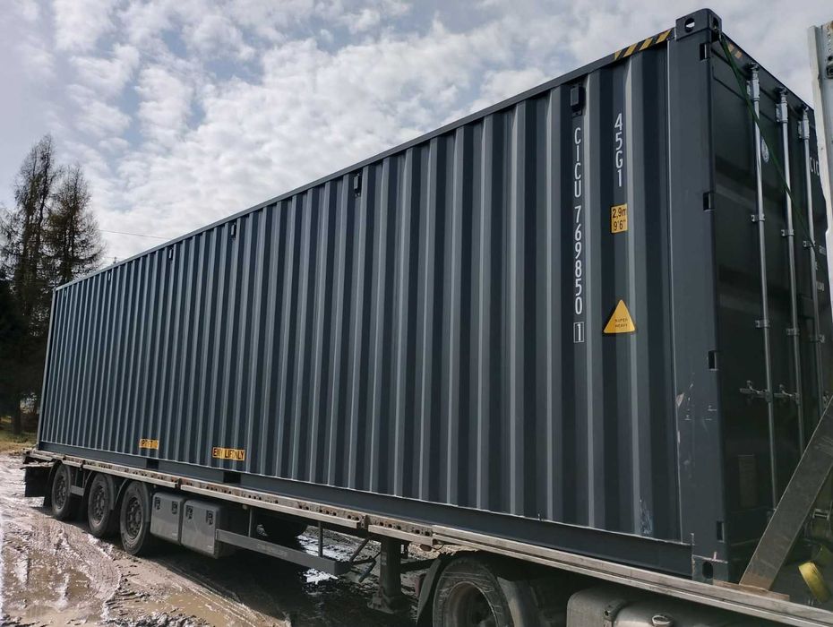 Kontener Morski 40HC one way – Szybka Dostawa 12m