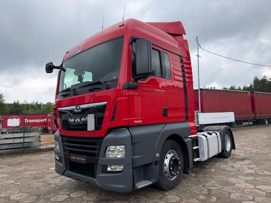 MAN TGX 18.470 KM / POLSKI SALON /  597 TYS. KM ORYGINALNY PRZEBIEG / VIN "LP" 2020 / LODÓWKA / 2 ZBIORNIKI PALIWOWE 1160 L / SILNIK 470 KM !!  numer VIN "LP" 2020 ROK / Lodówka / Automat / Zbiorniki paliwowe 1160L