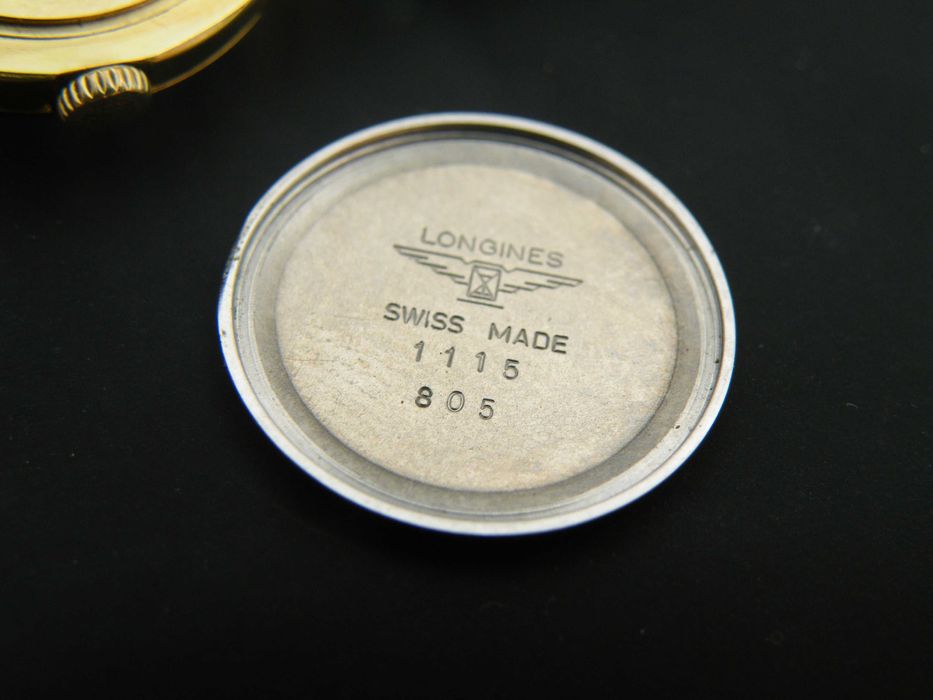 Longines Złocony Manualny Piękna Damka