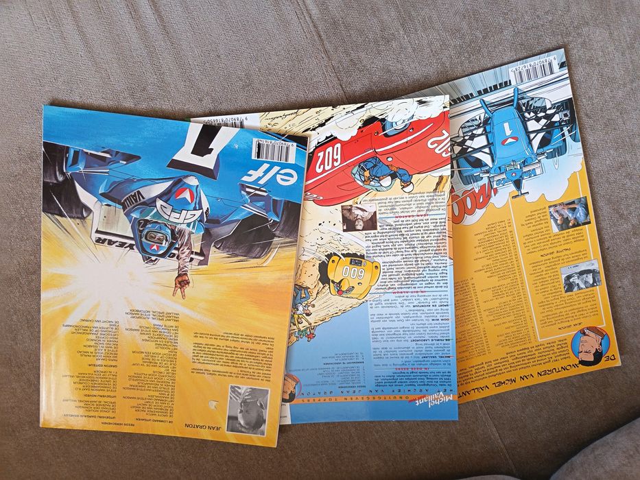 Michel Vaillant komiksy 7 szt Holenderski