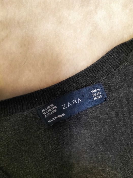 Colete antracite, Tam. M, Zara