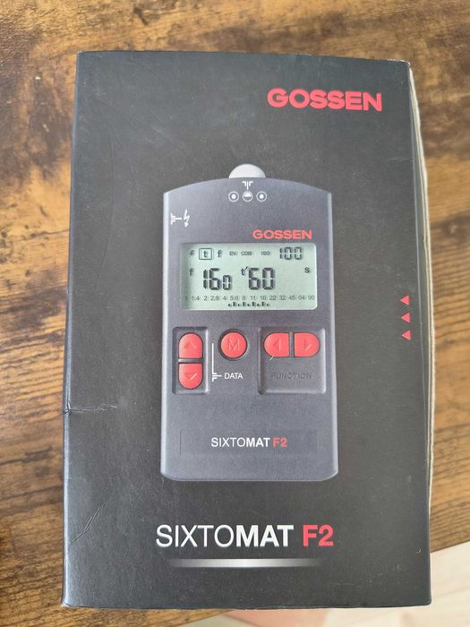Światłomierz Gossen Sixtomat F2 | Stan Idealny (Jak Nowy) | Etui z karabińczykiem