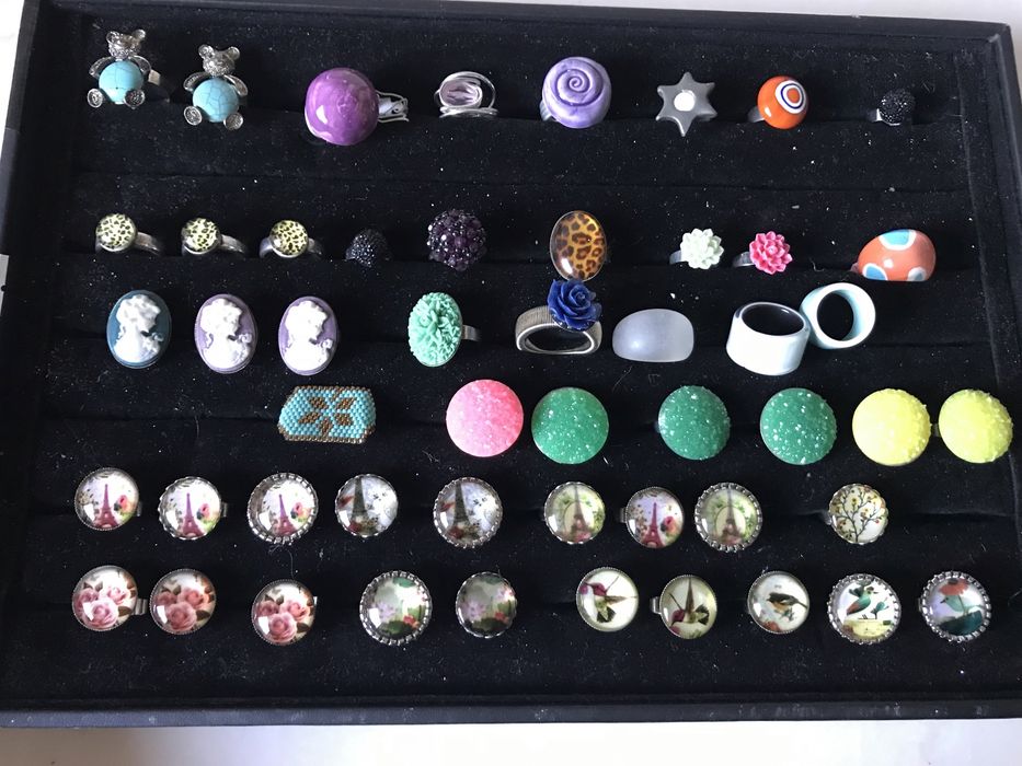 Anéis NOVOS prenda Natal - vários modelos,tamanhos e alguns ajustáveis