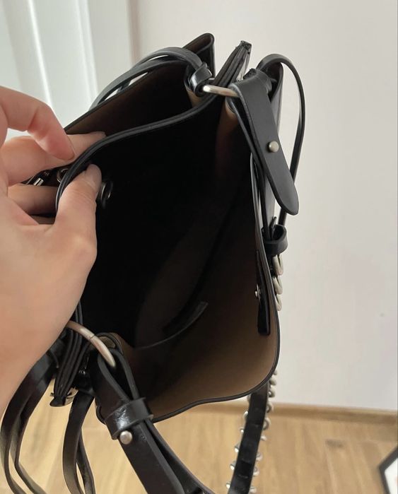 Сумка чорна ZARA