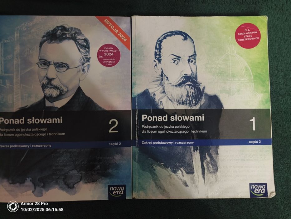 Ponad słowami cz 1 i cz2 nowa 2204 zestaw