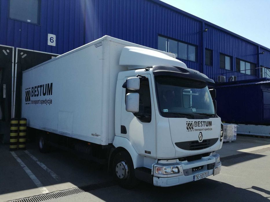 transport ciężarowy Kraków okolice solówka winda