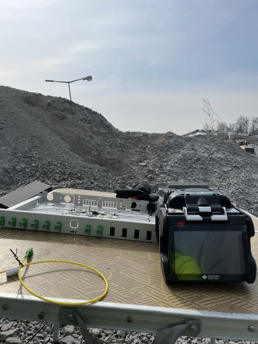 Spawanie światłowodów, pomiary światłowodów, sieci LAN, monitoringCCTV