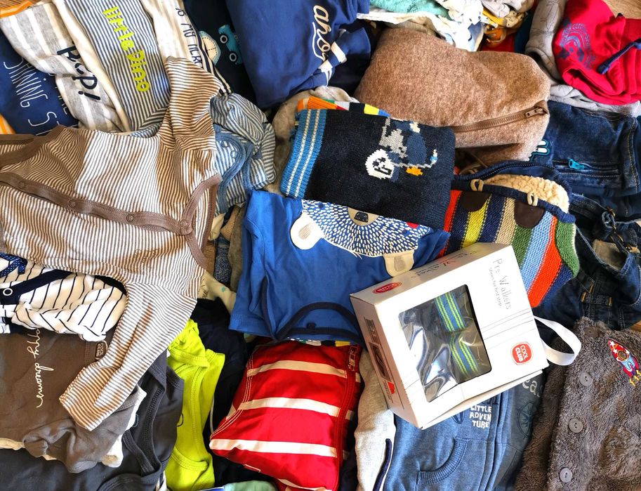 Wyprawka zestaw startowy ubranek dla dziecka 1-24mc