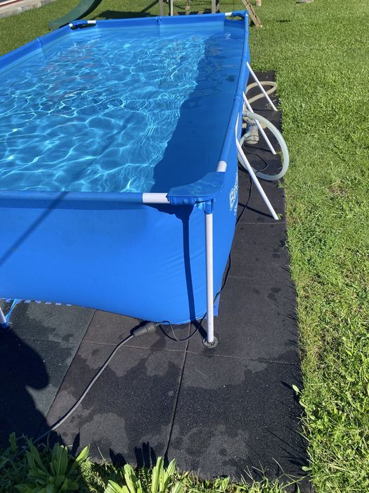 Piscina  bestway steel pro