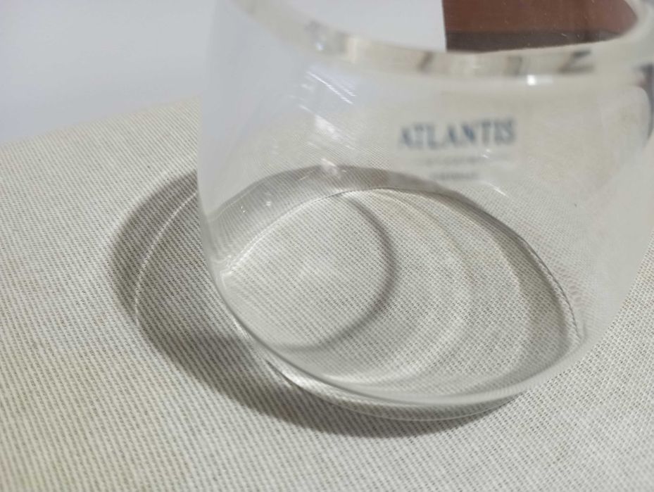 Porta vela  cristal Atlantis