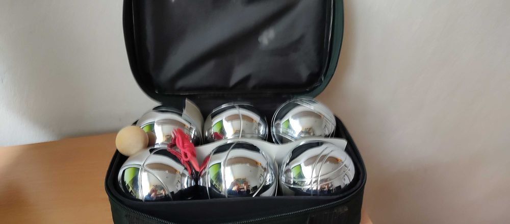 Nowe Kule do Gra Petanque Bule boule 6 sztuk Pokrowiec Miarka Prosiacz