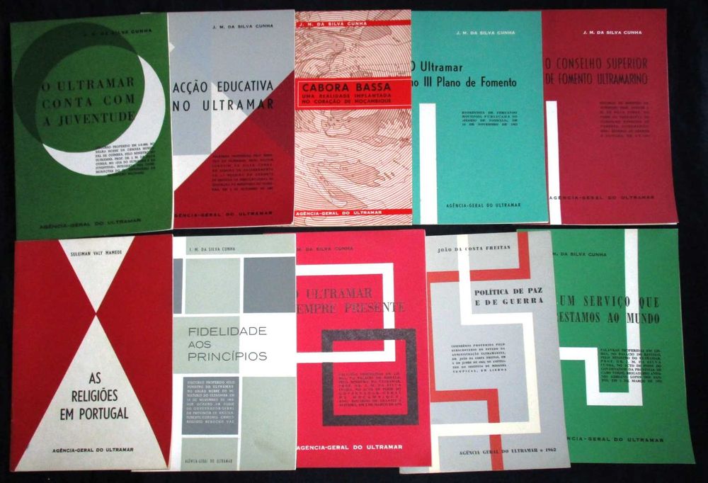 Discursos Silva Cunha Costa Freitas Valy Agência-Geral do Ultramar
