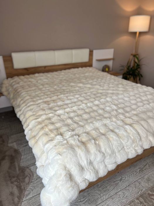 Акція! Вишуканий плед інстаграмне покривало «Шиншилка» ПОКРЫВАЛО ПЛЮШ