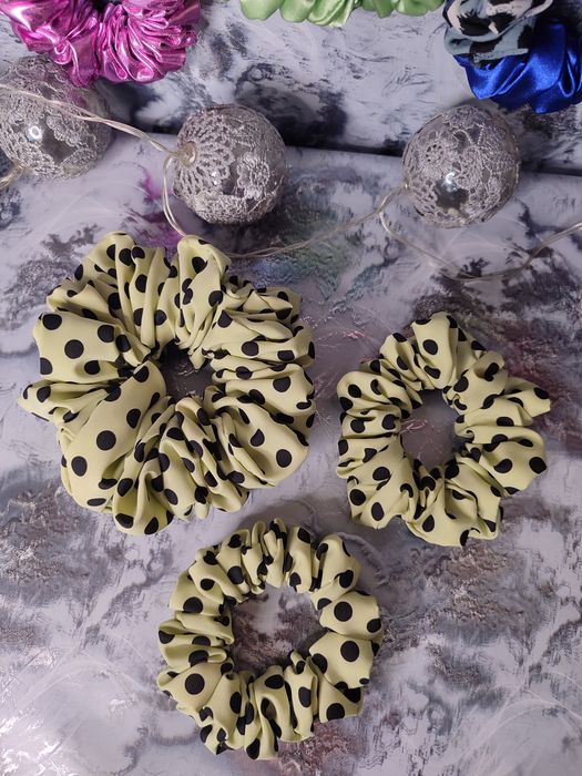 Scrunchie do włosów rozm XL silk