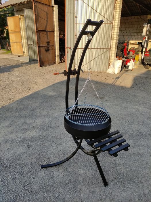 Grill z paleniskiem i rusztem (komplet)