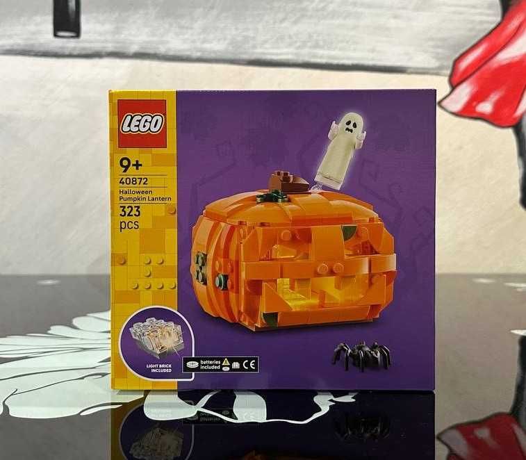Конструктор LEGO 40872 Гелловінський гарбуз-ліхтар