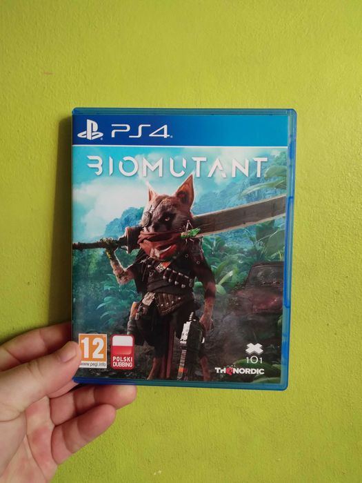 Biomutant i Lego jurassic world na ps4 i ps5
