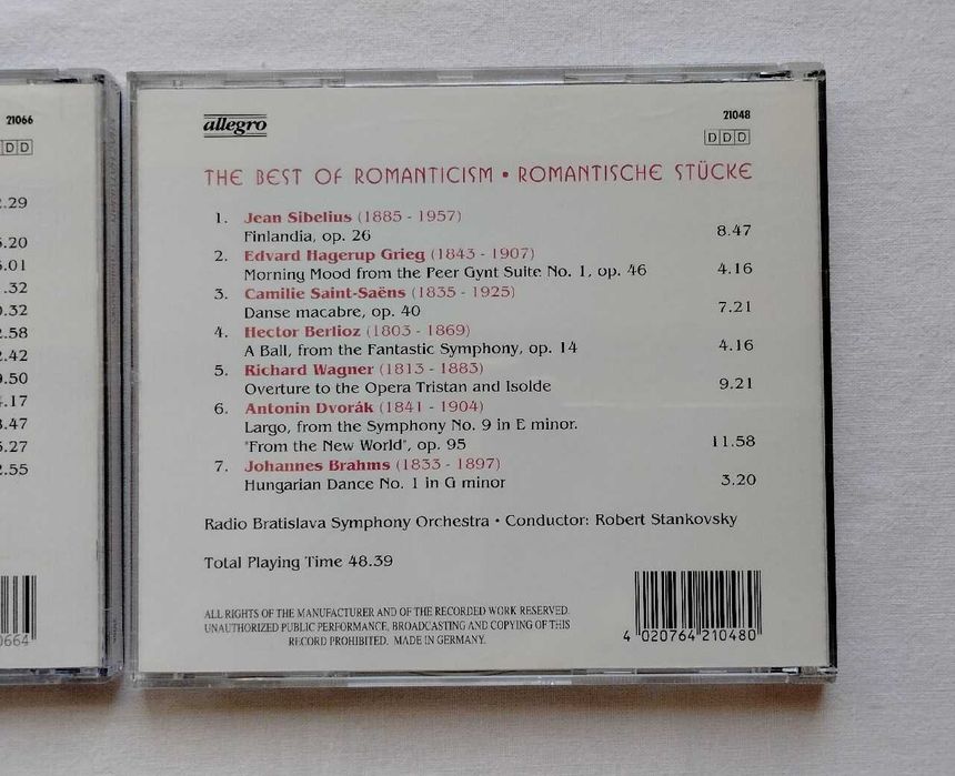 Khachaturian, Tchaikowsky, Brahms - zestaw CD