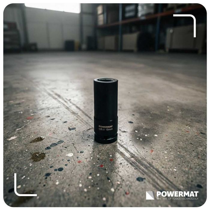 POWERMAT Zestaw Nasadek Udarowych 10-38mm Hex 20szt 1/2" 78mm PM1382