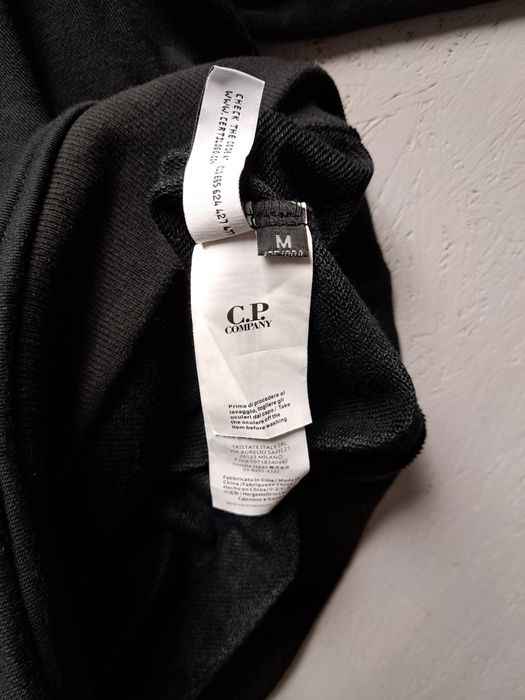 Bluza z kapturem C.P. Company Lens Hoodie Czarna M