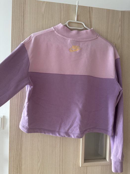 Bluza Nike damska różowo-fioletowa