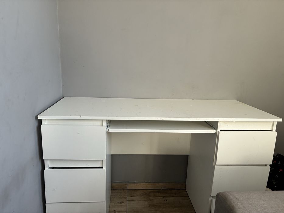 Biurko biale - ikea