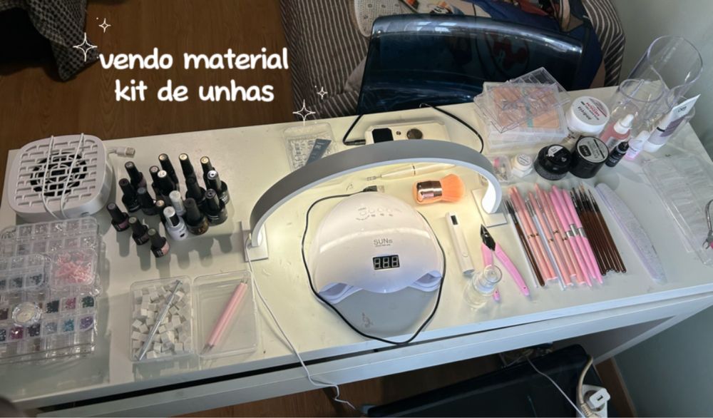 Kit de unhas - com todos os materiais incluídos