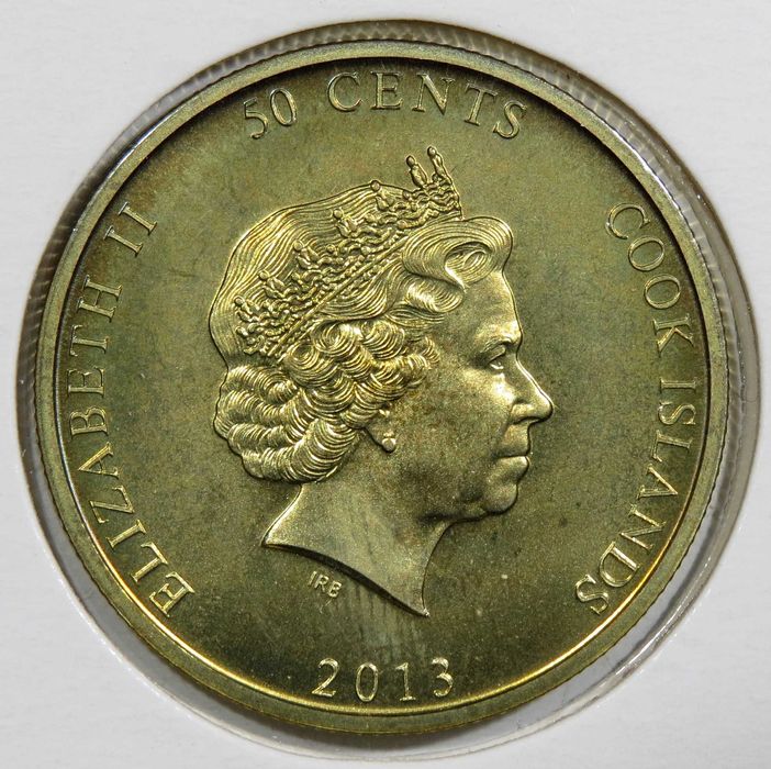 Cook Islands - 50 CENTS 2013 BARAC OBAMA / Soberba