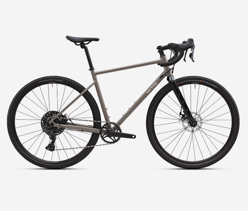 Van Rysel GRVL AF Microshift Sword 1x10 – Tamanho M + pedais Van Rysel de plataforma/semi-encaixe SPD