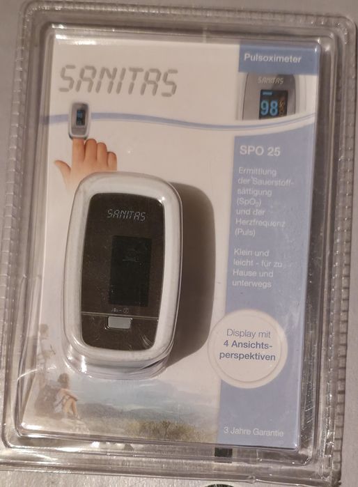 Pulsoksymetr Medyczny Sanitas SPO25 produkt medyczny