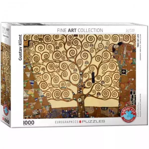 Puzzle 1000 elementów. Drzewo życia, Gustav Klimt. Eurographics. Nowy Produkt