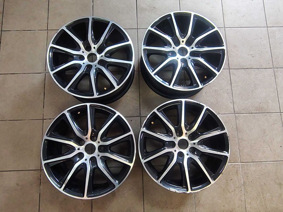 Aluminiowe felgi 17 cali VW Seat Skoda Audi 5x112 et 48 8J Komplet 4 sztuki