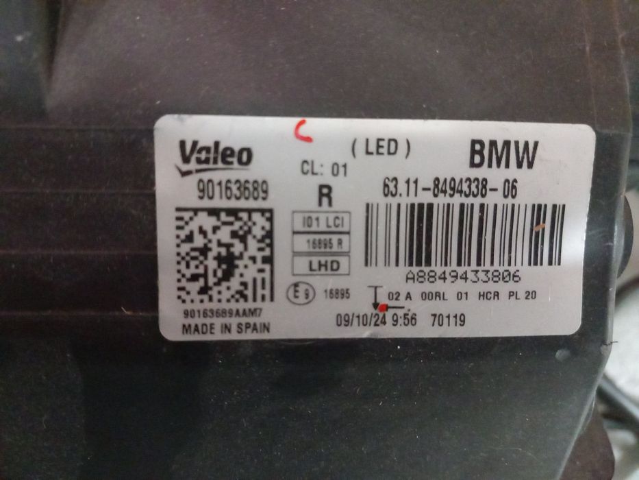 BMW i3 Farol LED Adaptativo direito
