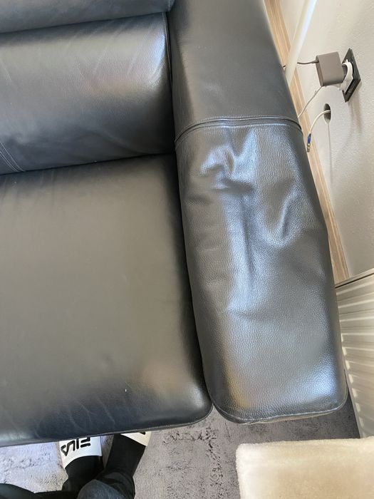 Kanapa rozkladana skorzana Kler