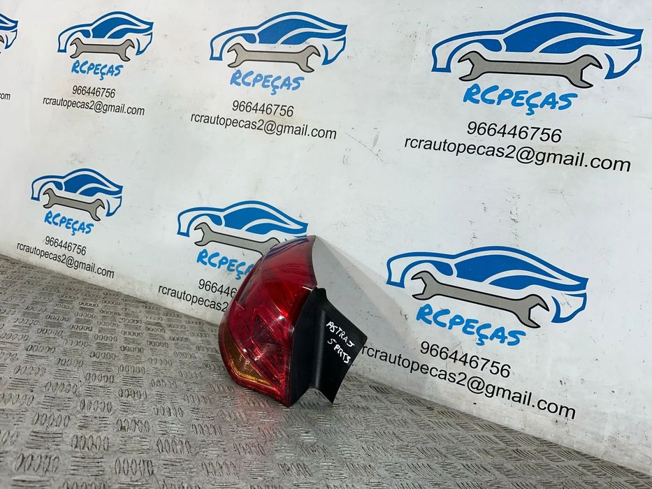 Conjunto Farolins Led Tras Traseiro Direito Esquerdo Original GM Opel